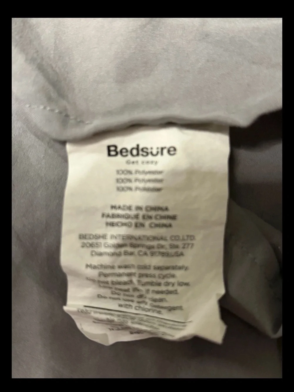 Soft Gray Comforter Set - Modern Minimal Bedding Queen with shams good shape